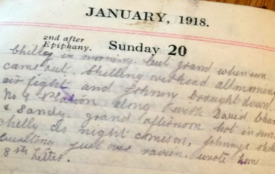 Johnny & Chevrons - January 20th, 1918