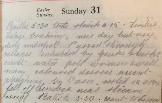 Easter Sunday - March 31st 1918