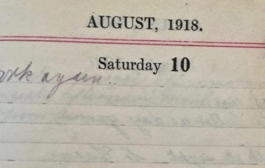 News of Amiens - August 10th, 1918