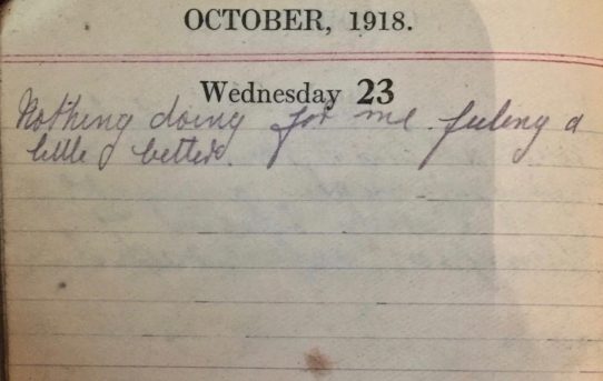 Medical Care - October 23rd, 1918